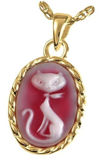 Memorial Gallery Pets Galeria Conmemorativa Mascotas Mg-3513gp Cameo Bonito Gatito 0