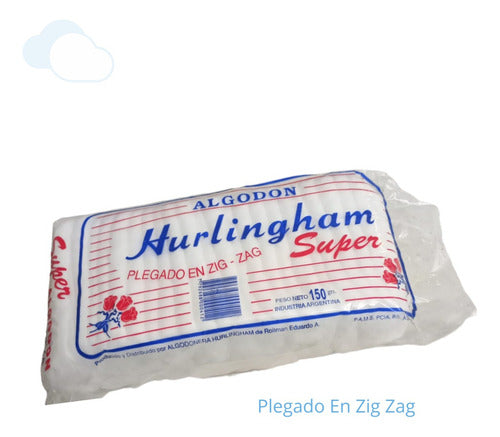 Pack X6 Algodón Hurlingham Super X 150 Gramos Zig Zag 1