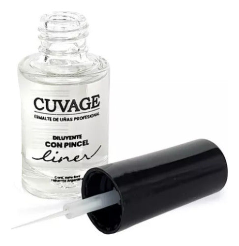 Cuvage Liner Diluent with Brush 6ml Manicure 1