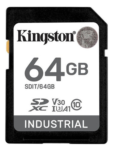 Cartão De Memória Kingston Sd Xc 64gb Industrial Sdit/64gb 0