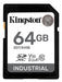 Cartão De Memória Kingston Sd Xc 64gb Industrial Sdit/64gb 0