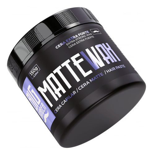 Cera Modeladora Matte Wax Big Barber 150g Seca Atacado 9 Und 4