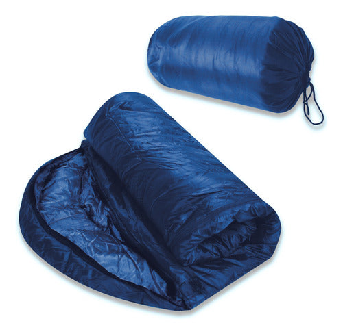 Inspirate Store Blue Lightweight Sleeping Bag Camping Travel 1