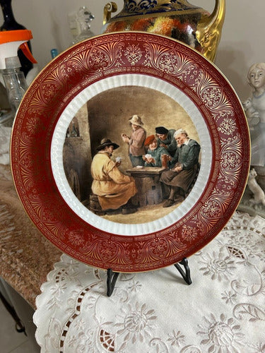 Decorative Porcelain Plate with Masterpiece Painting 1