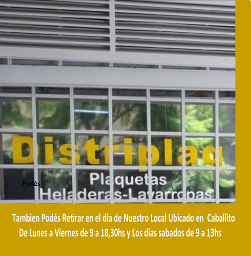 Plaqueta Heladera Whirlpool Wre48eb 6