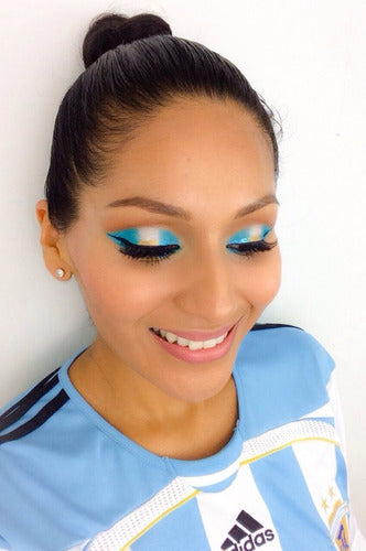 MauillArt Makeup Face Argentina Messi World Duo Lipstick 1