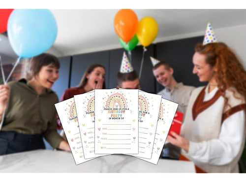 Tarjetas De Invitación De Fiesta De Cumpleaños Para Niños, I 3