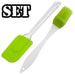 Bazar Casa Greco Silicone Pastry Brush and Spatula Set 0