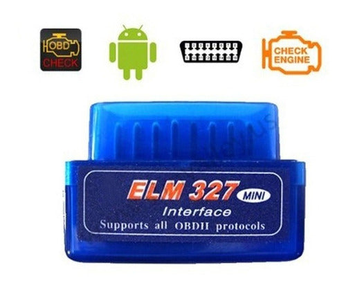 Elmet327 Bluetooth Automotive Scanner ELM327 OBD2 Multimarca 3