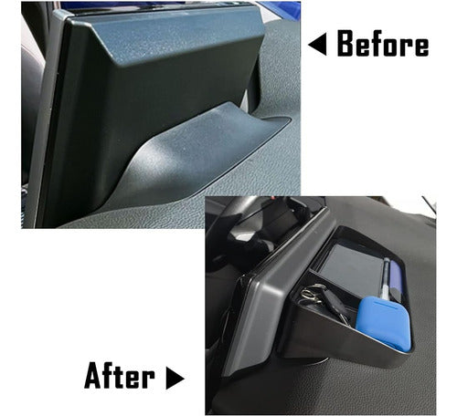 Neepiar Center Console Dash Storage Tray Compatible Con 2019 4