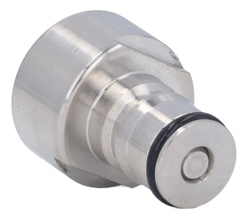 Adaptador Keg Coupler De 5/8 Pés Em Aço Inoxidável Ball Lock 7