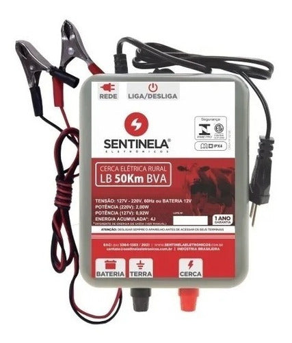 Centinela Electrificador Rural 50KM 4J 0