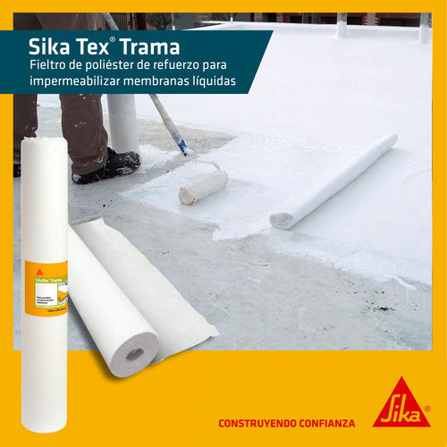 Malla Geotextil Sika Tex 75 X Rollo De 26.25 Mt2 2