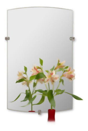 Reflejar Modern Bathroom Mirror with Polished Edges 30 x 50 cm 0