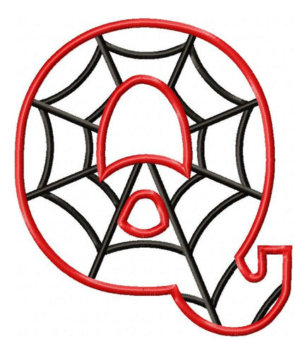 Elma Matrices Embroidery Machine Monogram Q Spider Web Letter Q 4455 0