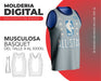 El Chango Molderia Digital Musculosa Con Lateral 0