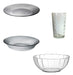 Rigolleau 6 Flat Plates + 6 Deep Plates + 8 Glasses + Salad Bowl 0