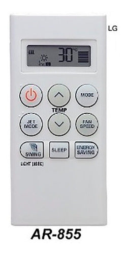 Controls Remote Air Conditioner Akb73756210 Akb73756206 LG 1