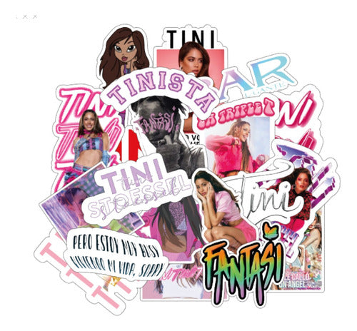 Stickers Tini Stoessel En Plancha Troquelados Deco Notebooks 0