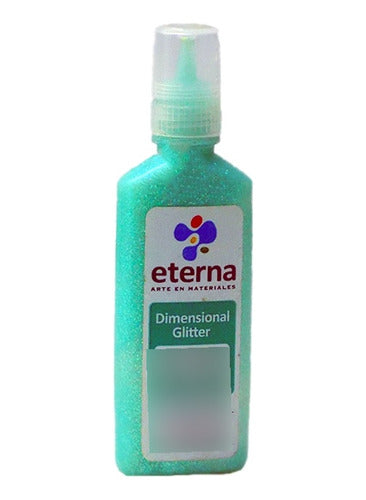 Set Dimensional Glitter Paint Eterna 40 Ml X 6 Units 3