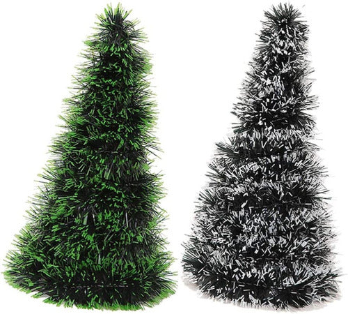 Classic or Snowy Cone Christmas Tree Ornament x1 6