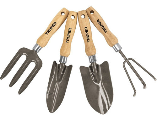 Truper Garden Tool Set 4 Pieces for Home Gardening 0