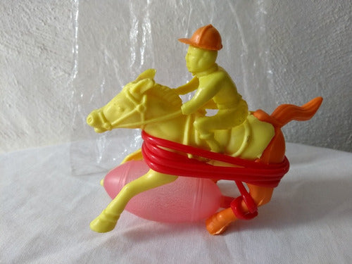 Caballo De Juguete Antiguo Jockey 1