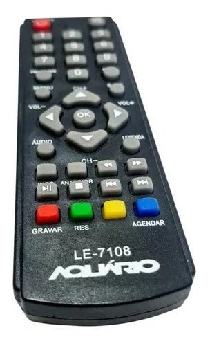 Controle Conversor Digital Aquario Dtv-4000 + Pilhas Brinde 1