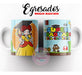 Plantillas Egresados Egresaditos Tazas Diseño Sublimar Mario 6