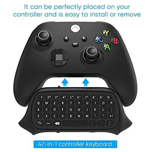 Teclado Accesorio Para Joystick Xbox Series X/s Negro 1