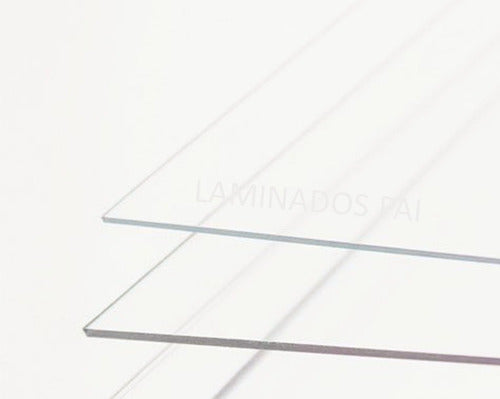 Placa Transparente Cristal Simil Acrilico 1mm De 1mt X 2mt 0