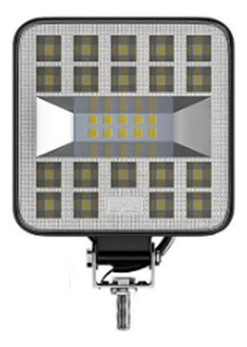 Square Cree LED Fog Light Panel for Motorcycle Tractor Auxilia 0