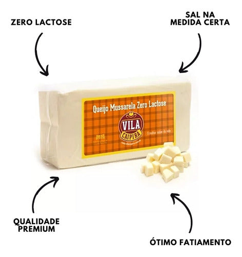 Queijo Minas Padrão E Mussarela Zero Lactose + Requeijão 2