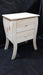 Lomas Pino Curved Nightstand in Solid Pine 1