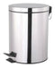 Hudson Stainless Steel Waste Basket 12 Liters Kitchen 0