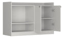 Homeshop Multi-Purpose Kitchen Microwave Cabinet with 2 Doors 1