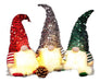 Amandir Illuminated Christmas Gnomes Plush Pack of 3 Battery Operated 0