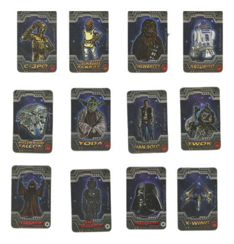 Tazos Pepsico Star Wars Trilogía Pepsico Pegalactico Snacks 0