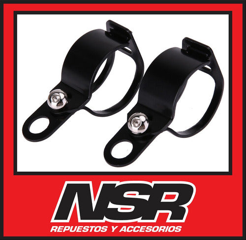 NSR Soportes Faros Giros Guiños Scrambler Brat Style Choper 6