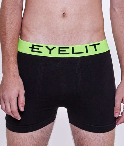 Eyelit Pack X2 Basic Microfiber Boxer Shorts Up to Size 2XL 24654 0