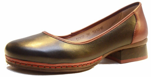 Knoll by Democrata Premium Leather Women's Flat Shoes At0002 1