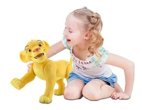 Juguete Muñeco Ariculado Simba Rey Leon 45cm Disney 3