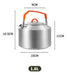 Caldeira De Água Para Acampamento, Chaleira Leve Para 1,6l 1