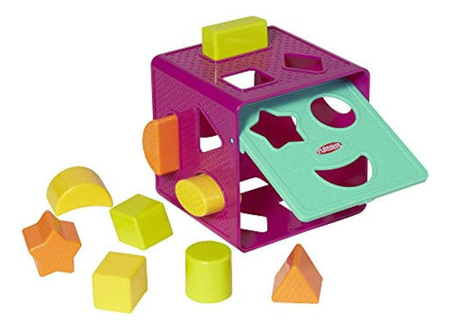 Playskool Form Fitter Shape Sorter Juguete De Cubo De Activi 0