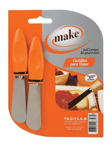 Make Butter Spreader Knife x 2 Units - Pastry Manteca 0