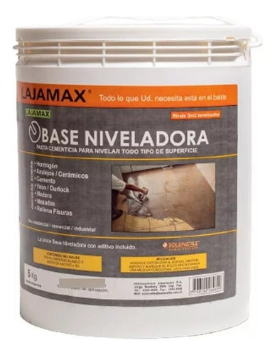 Lajamax Base Niveladora 5 Kg Lajamax Todas Las Superficies 0