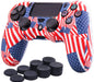 YoRHa Funda Joystick PS4 US Flag 0