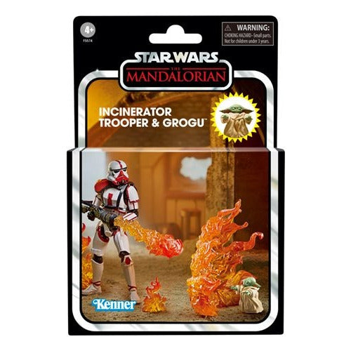 Star Wars The Vintage Collection Incinerator Trooper & Grogu 1