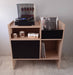 Vinyl Record Player and Albums Table Furniture with Shelf In Stock 0