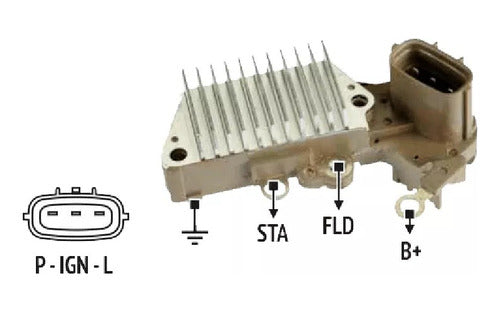 Regulador De Voltaje Alternador T.nipondenso Rnn 001940 0